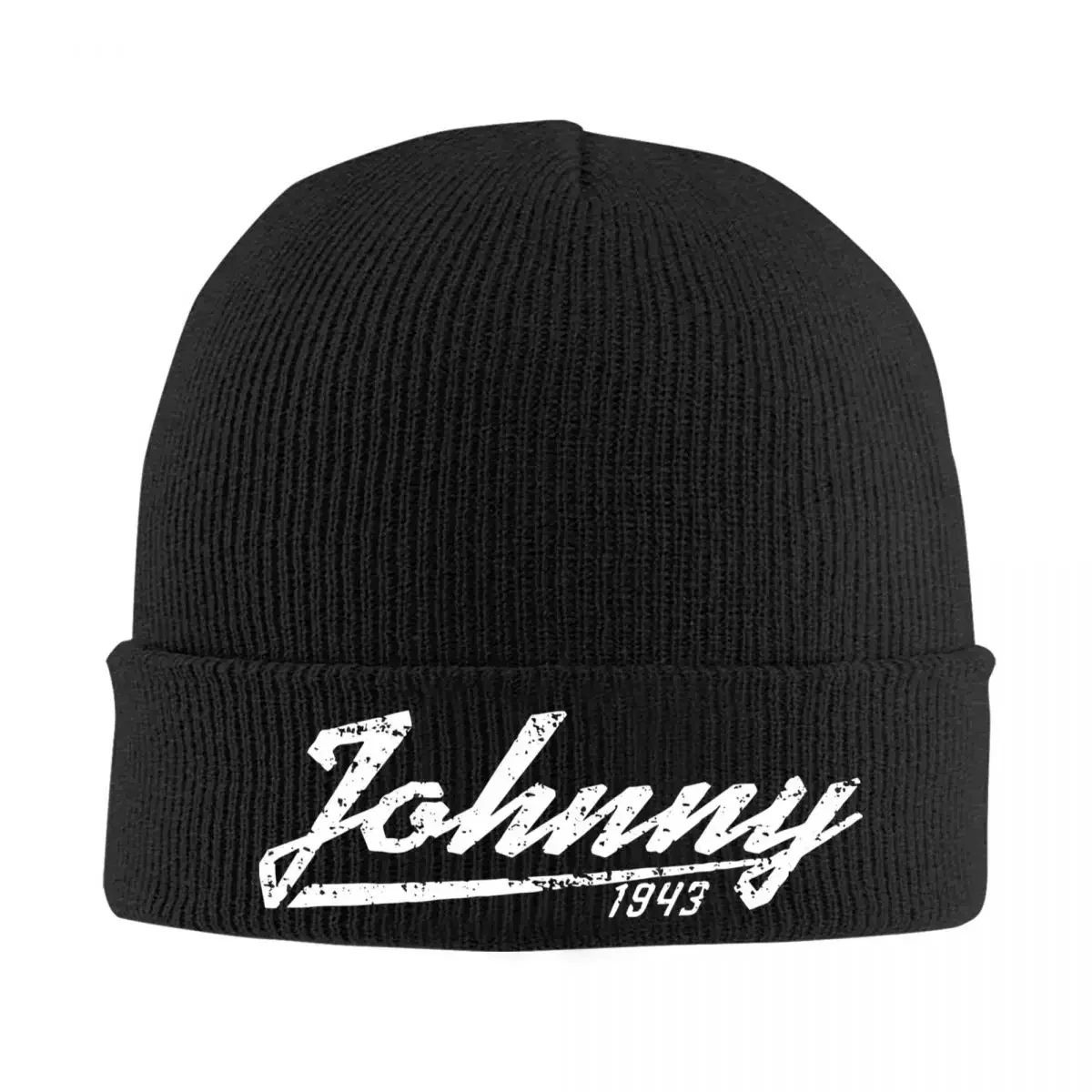 Johnny Hallyday Rocker Tribute Knitted Hat Beanie Autumn Winter Hat Warm Hip Hop Music Cap Men Women