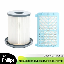 Kit de filtros HEPA para aspiradora Philips, accesorios de repuesto para FC8720, FC8724, FC8732, FC8734, FC8736, FC8738, FC8740, FC8748