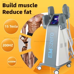 EMSzero Body Sculpting Muscle Stimulate Machine Shaping 6500W 200hz EMS Radio Frequency RF Muscle Stimulator Device