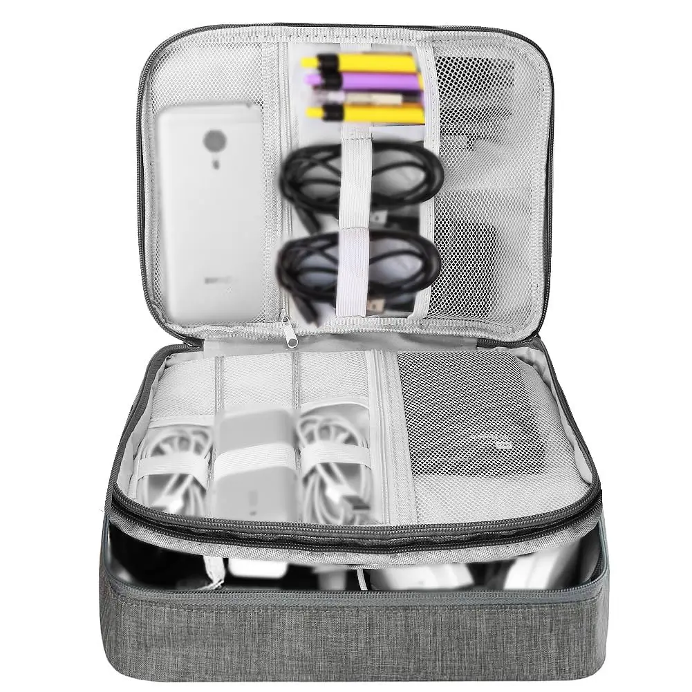 Extra Large Travel Cord Organizer 1