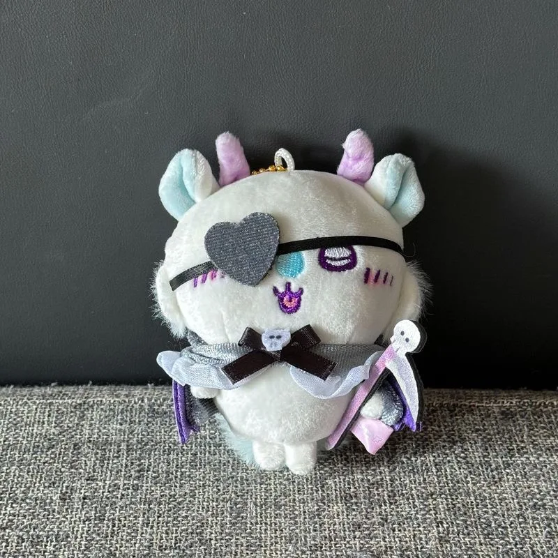 Chiikawa Momonga Kawaii Plush Doll Cartoon Chef Fairy Devil Bag Charm Toy Pendant for Girls Birthday Gift