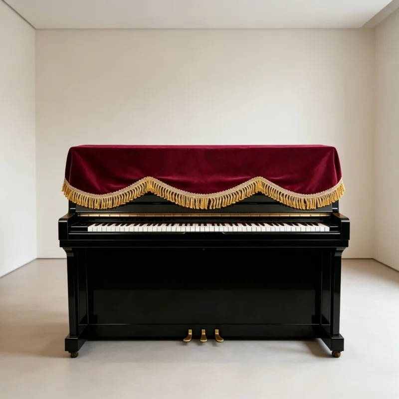 Universal All Inclusive Piano Dust Protector Thickened Cover Fit Upright Piano Electronic Organ Home Use