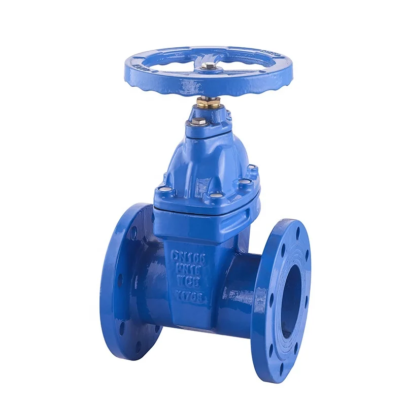 Factory price non rising stem flange gate soft sealed ductile iron gate valve