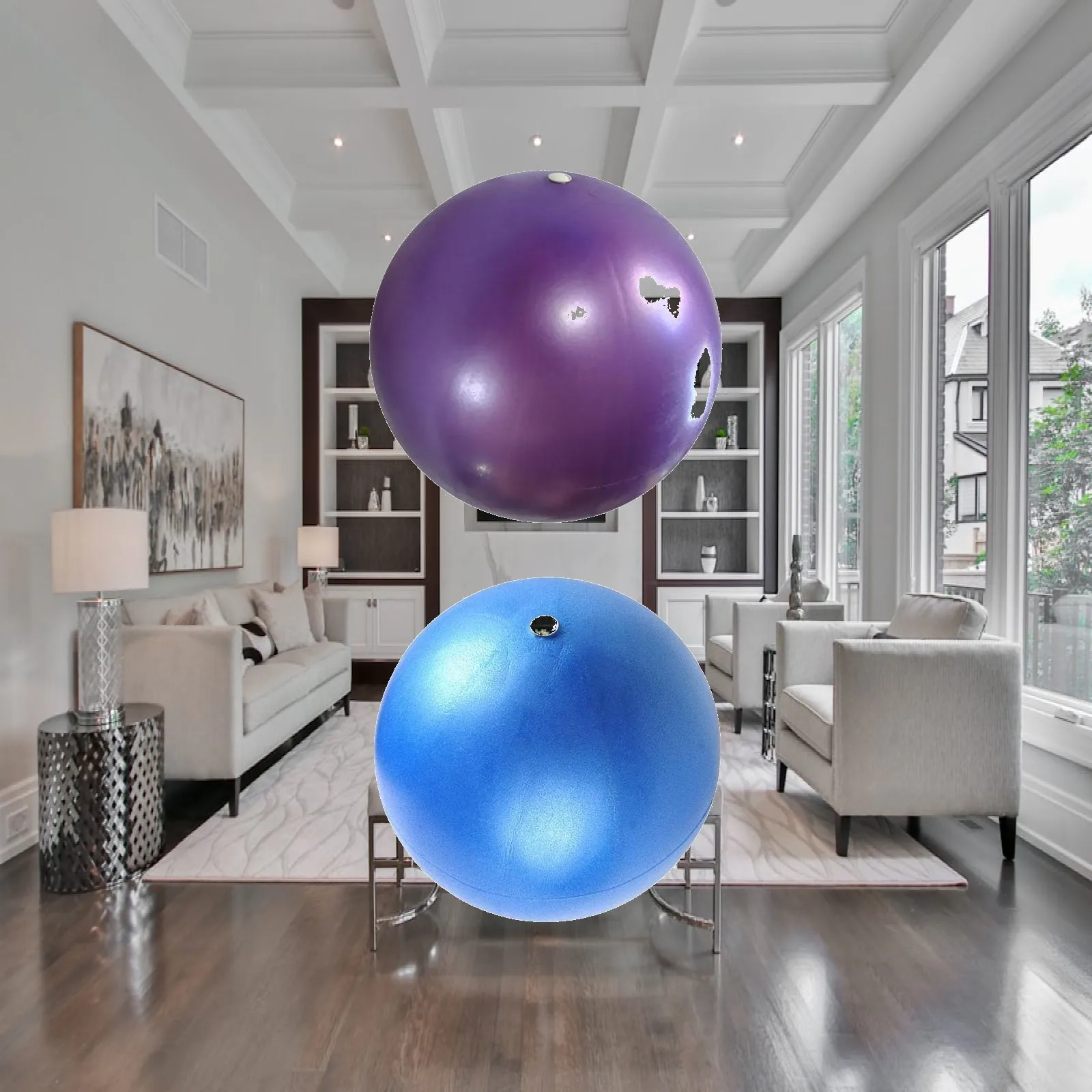 Bola Yoga Fitness 25cm Bola Pi - Pilates Yoga Or ulasan dan harga