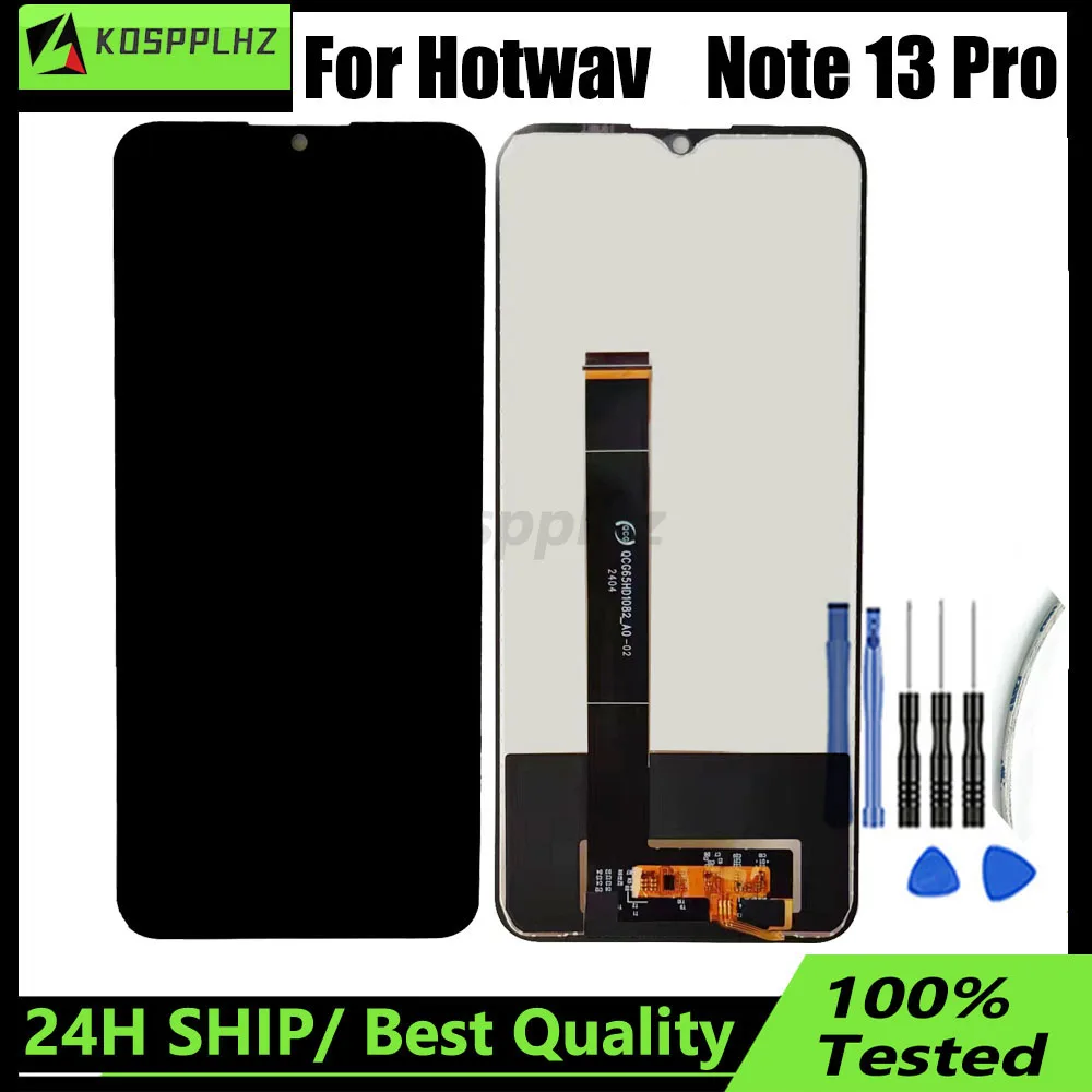 NEUE Original Für Hotwav Hinweis 13 Pro LCD Display + Touch Screen Ersatz Für Note 13 Hinweis 13 Pro Vollbild Display + Werkzeuge
