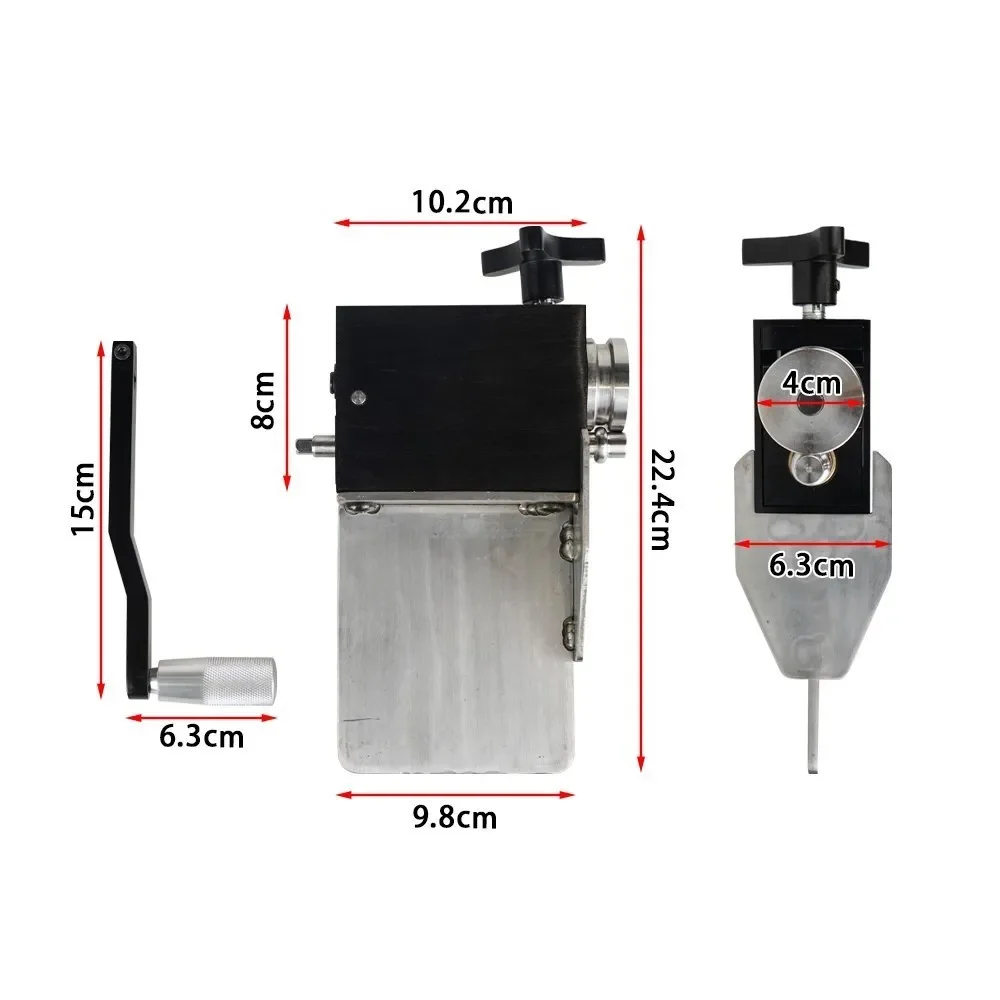 1 Set Bead Roller Tube Pipe Tubing Beader &Vise Jaw Inserts Tool Kit For Intake And Intercooler Piping In 5/8\