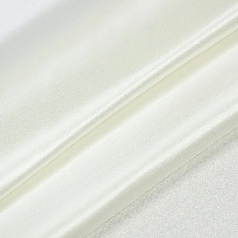 

Heavy-duty pure color silk fabric with wide luster suit fashion designer
