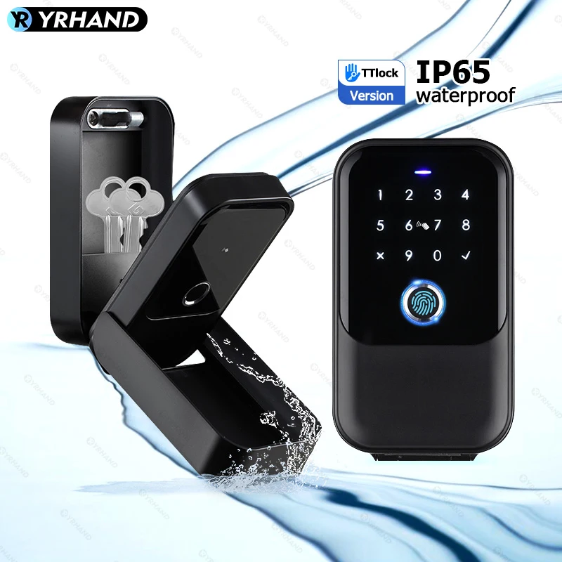 TTlock Smartkey Lock Box Draadloze elektronische sleutelkluis met digitale code App-gestuurde Bluetooth Smartlock voor thuissleutelhangslot