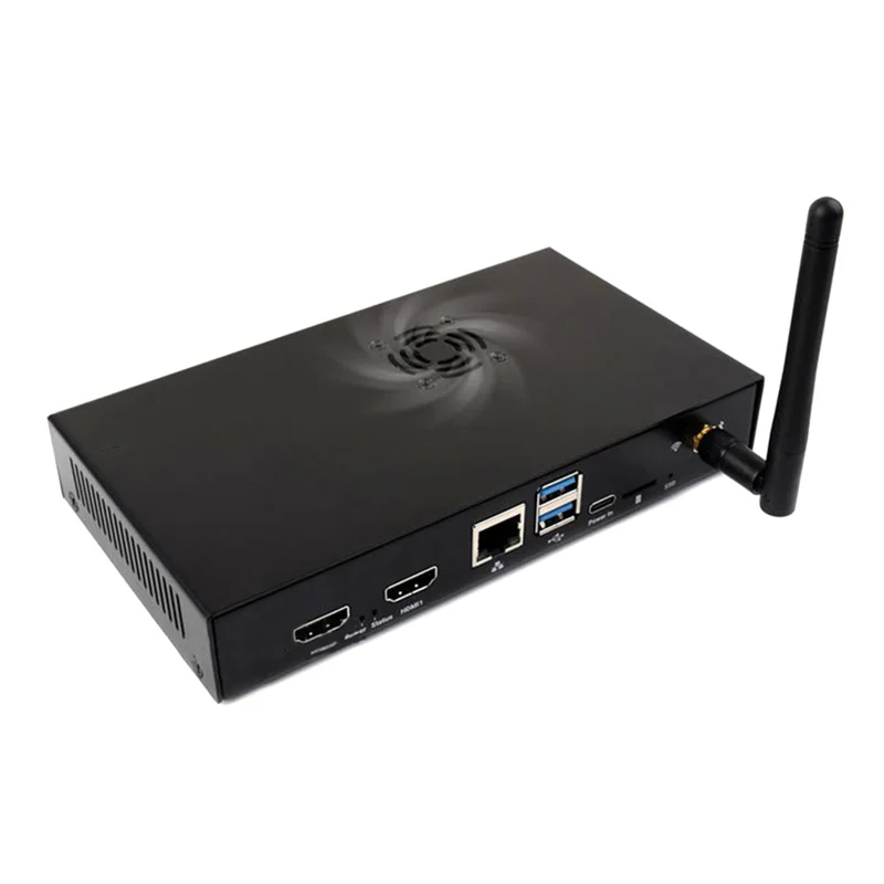 

Новый! ! Для вычислительного модуля Raspberry Pi 5, корпус CM5 с охлаждающим вентилятором для платы ввода-вывода CM5