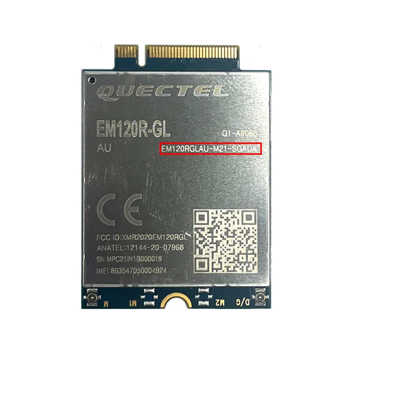 Quectel EM120R-GL LTE-A Cat12 4G M.2 Module PCIE WWAN Card