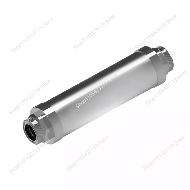 Whole house central water softener, scale inhibitor filter, high flow household microfluidic water softener