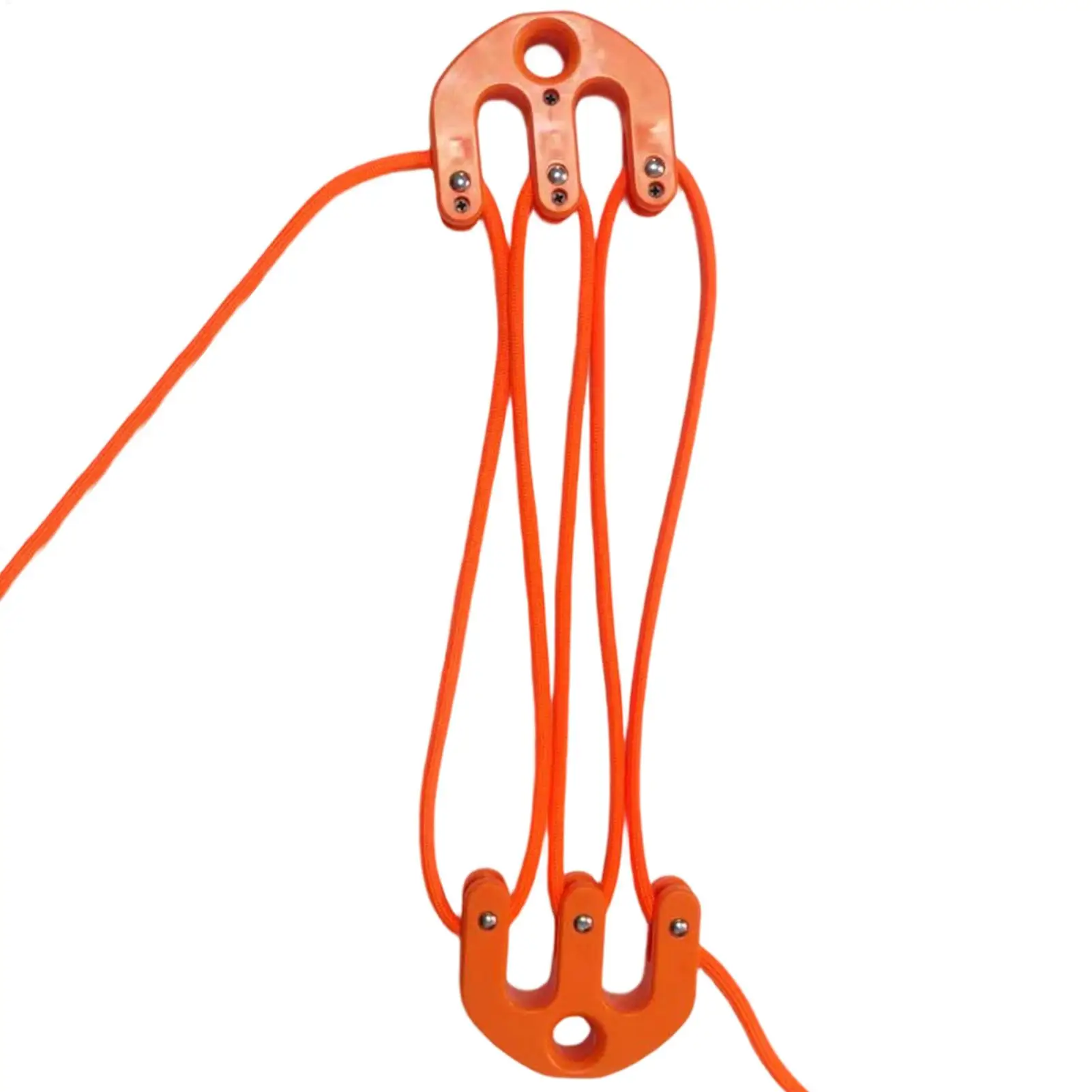 Game Hoist Portable Pulley Lift System Gambrel Deer Skinning Rack for Processing Goat Truck Garage Shed Tree Camping Outdoor