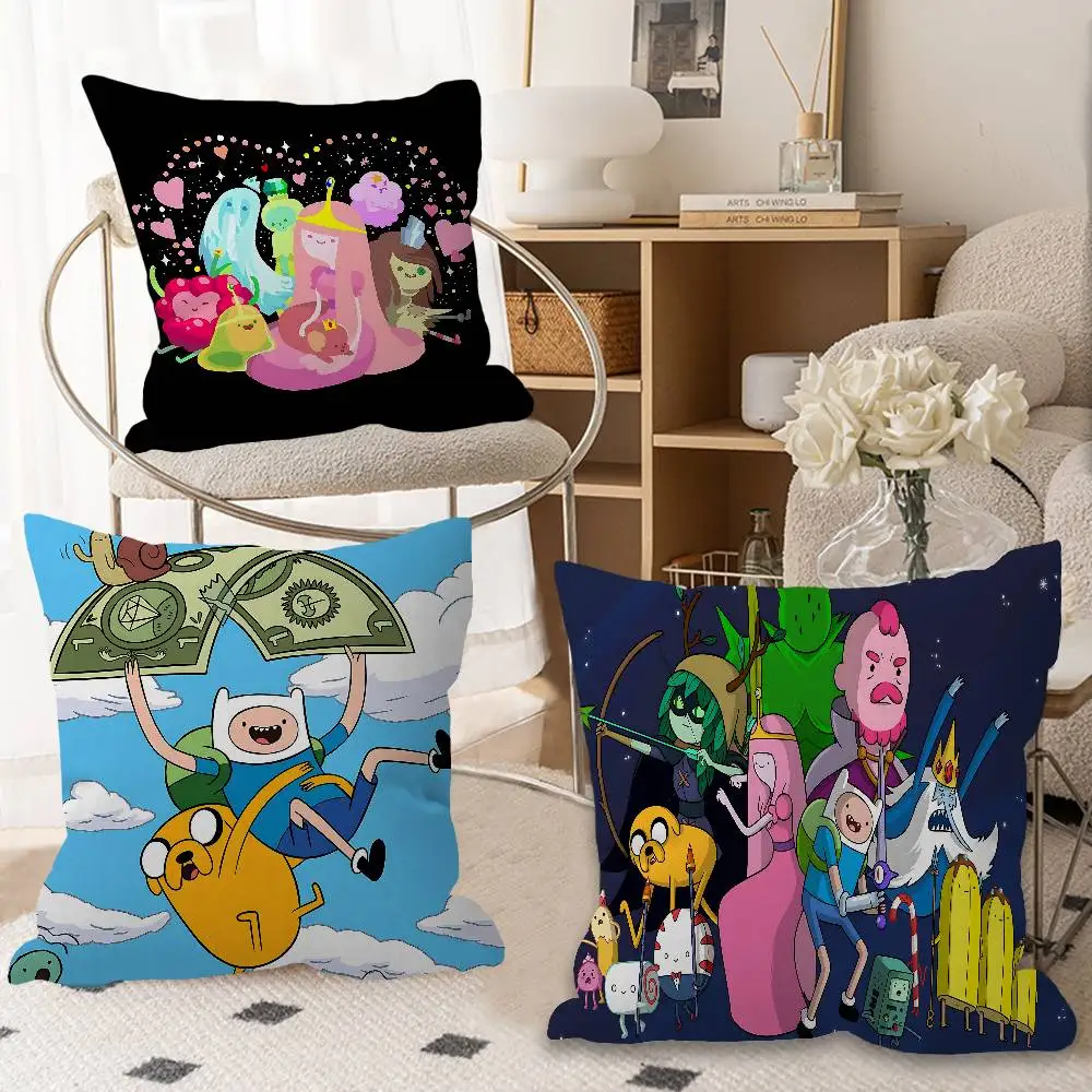A-Adventure Cartoon Time Lucky Dragon pillow cover sofa cushion cover home room decoration children gift
