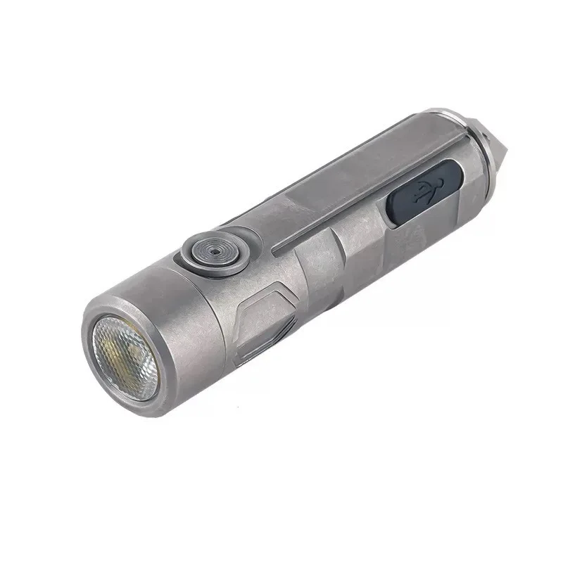 titanium-type-c-rechargeable-uv-395nm-red-625nm-white-led-flashlight-waterproof-mini-titanium-ta2-aluminum-alloy-torch-lamp