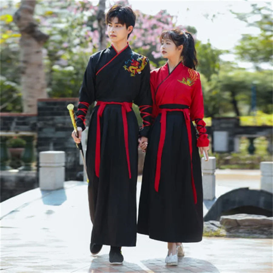 Japońskie Vintage Kimono Samurai Cosplay Ubrania Kobieta Mężczyzna Chiński Hanfu Żuraw Haft Kardigan Yukata Długi Rękaw Retro