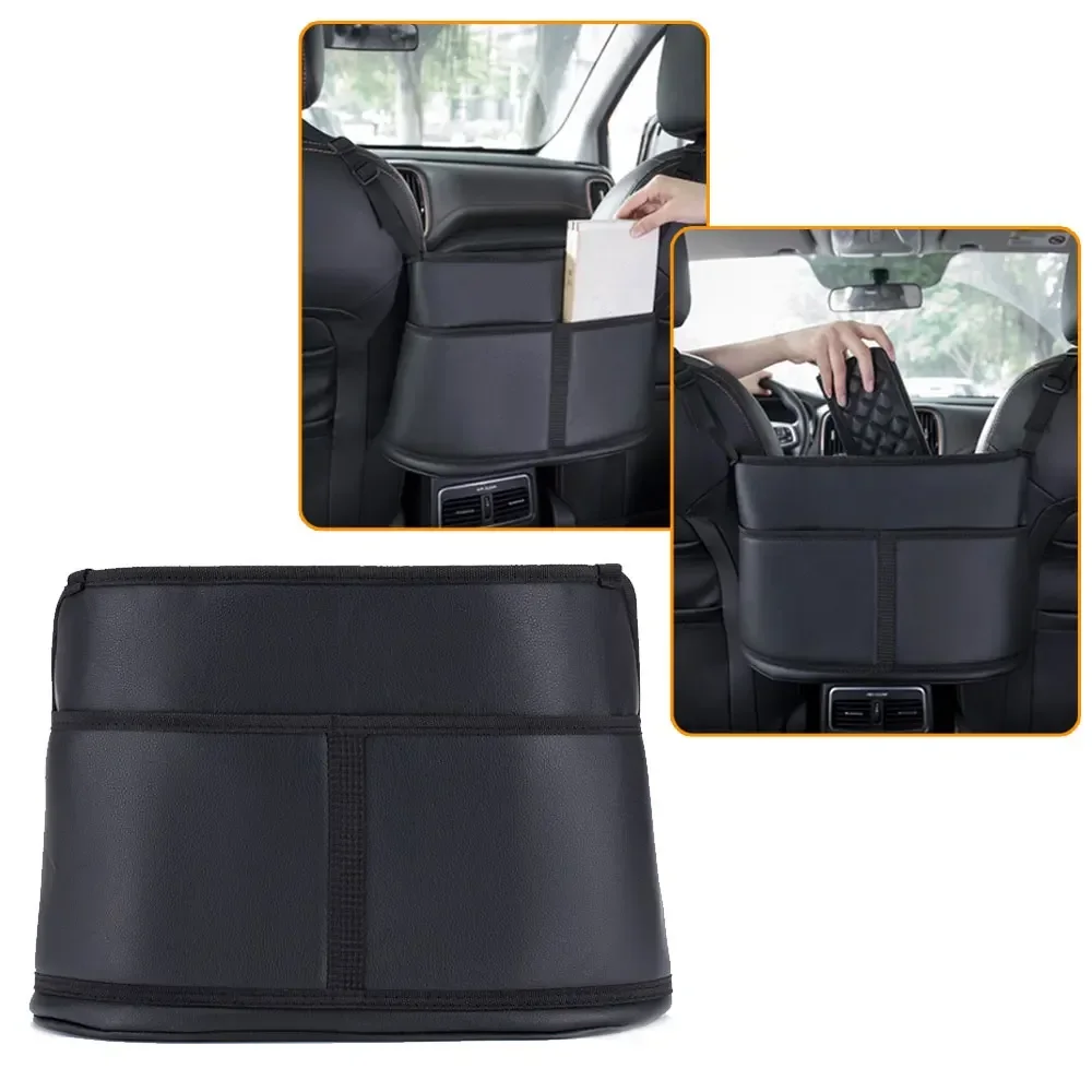 

1pc Car Storage Bag Rear Back Hanging Nets Pocket Trunk Bag Handbag Organizer Car Stowing Tidying Interior Universal Accessories