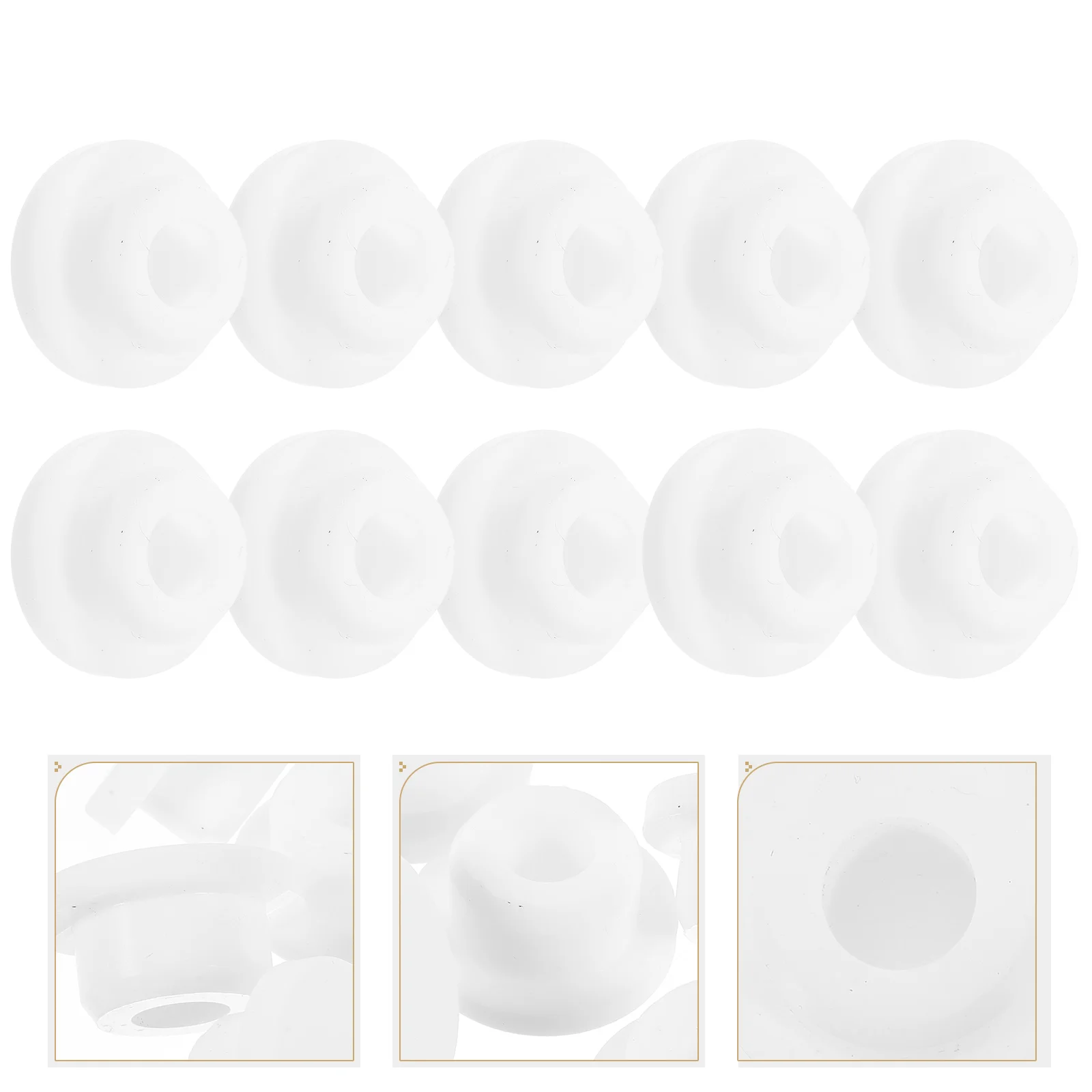 

10pcs Bathroom Washbasin Stoppers Wash Basin Side Drainage Hole Stoppers Bathroom Drain Plugs bathroom sink overflow hole cover