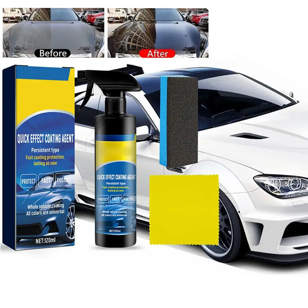 Car Coating Spray,coating Agent Spray,polishing Vehicle Restorer,paint Maintenance,long-lasting Coating,headligh R6x1