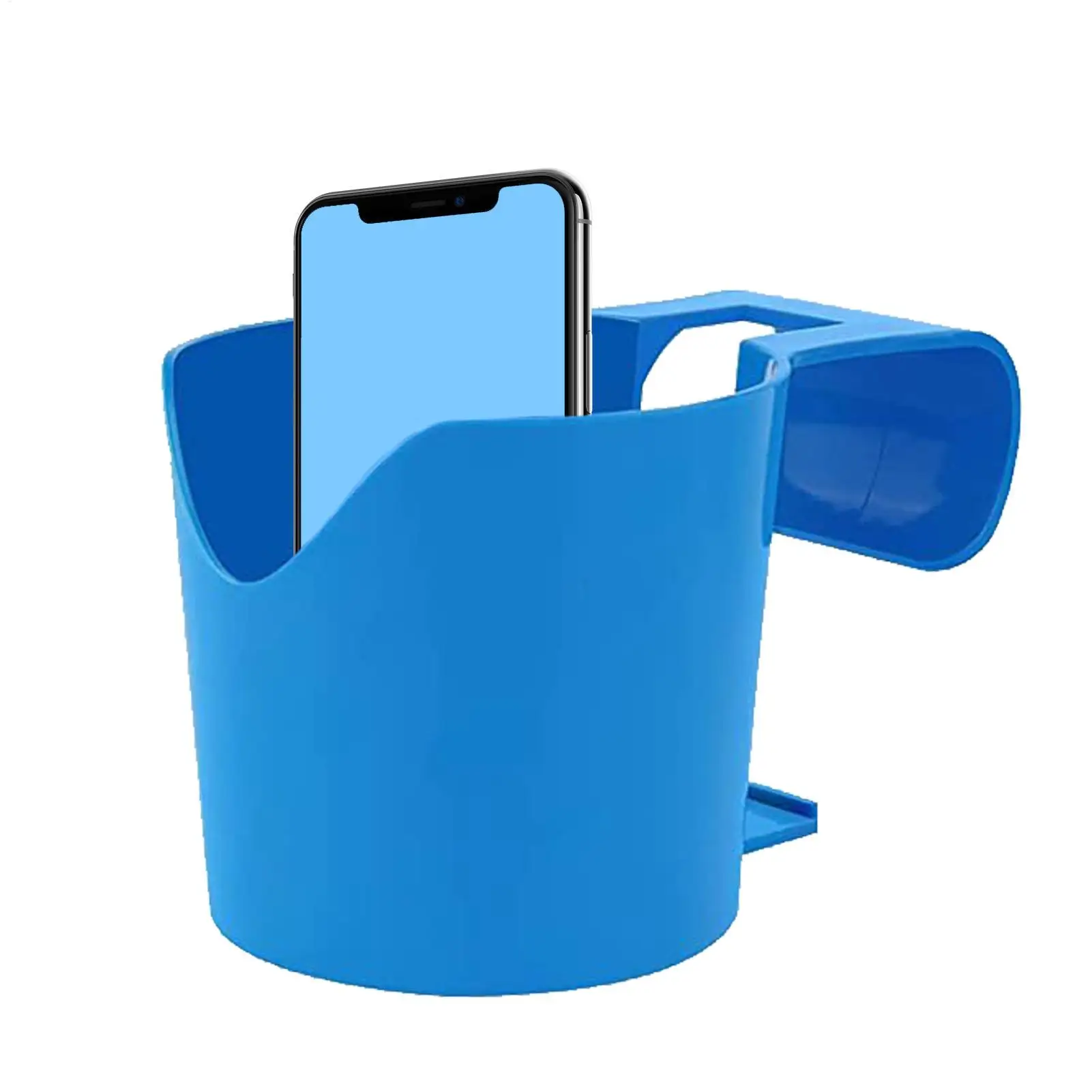Support de tasse portable pour piscine, 1 pièce, sans perçage, pour bière et boissons, peut contenir une variété d'objets, accessoires de salle de bain