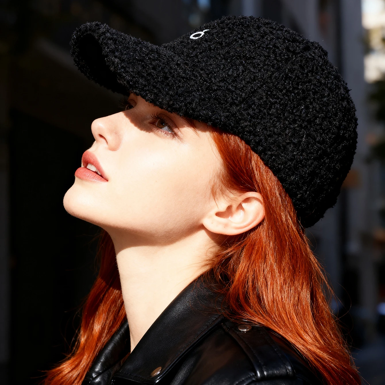 Gorras de béisbol cálidas y parasol con letras bordadas de color liso para otoño e invierno, para hombres y mujeres, compras informales, desplazamientos