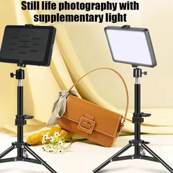 8 inch Photography Lighting Dimmable Panel Fill Lamp LED Video Light Photo Studio Selfie Light Live Stream Lamp 4 Color Lighting