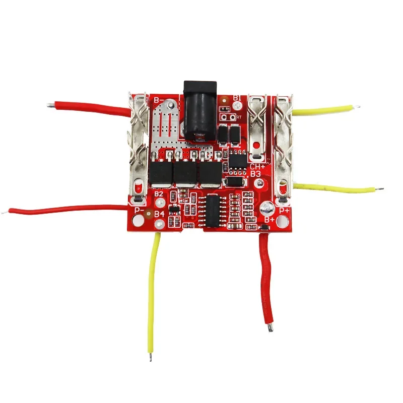 Li-ion bateria de plástico caso de carregamento proteção pcb placa de circuito para makita lomvum zhipu hongsong jingmi 18v bateria de lítio