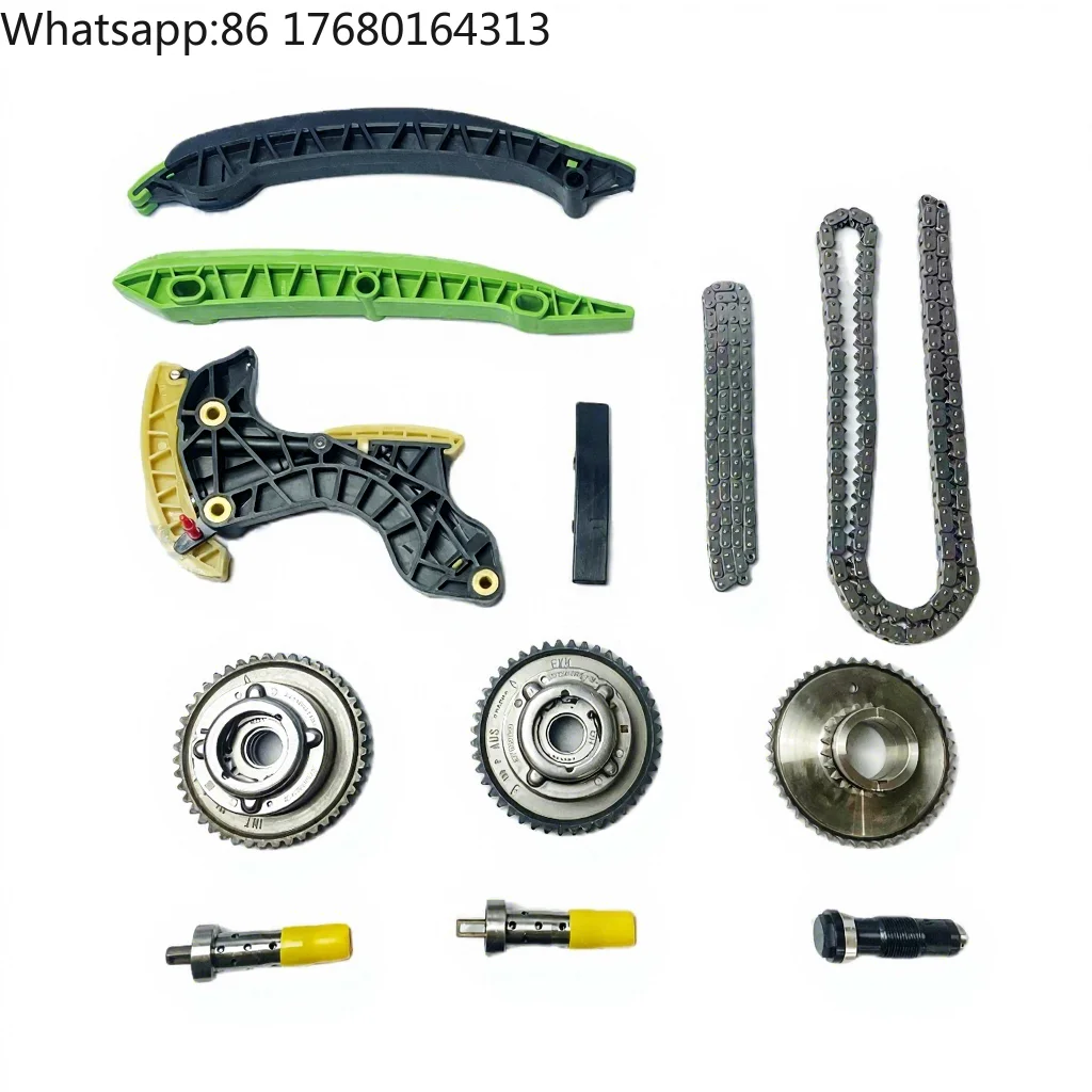 For OEM  M271 Engine Complete Timing Chain Kit Vvt Gears Center Valve for Mercedes Benz 271 1.8 W204 W211 W164 Oe A2710500116