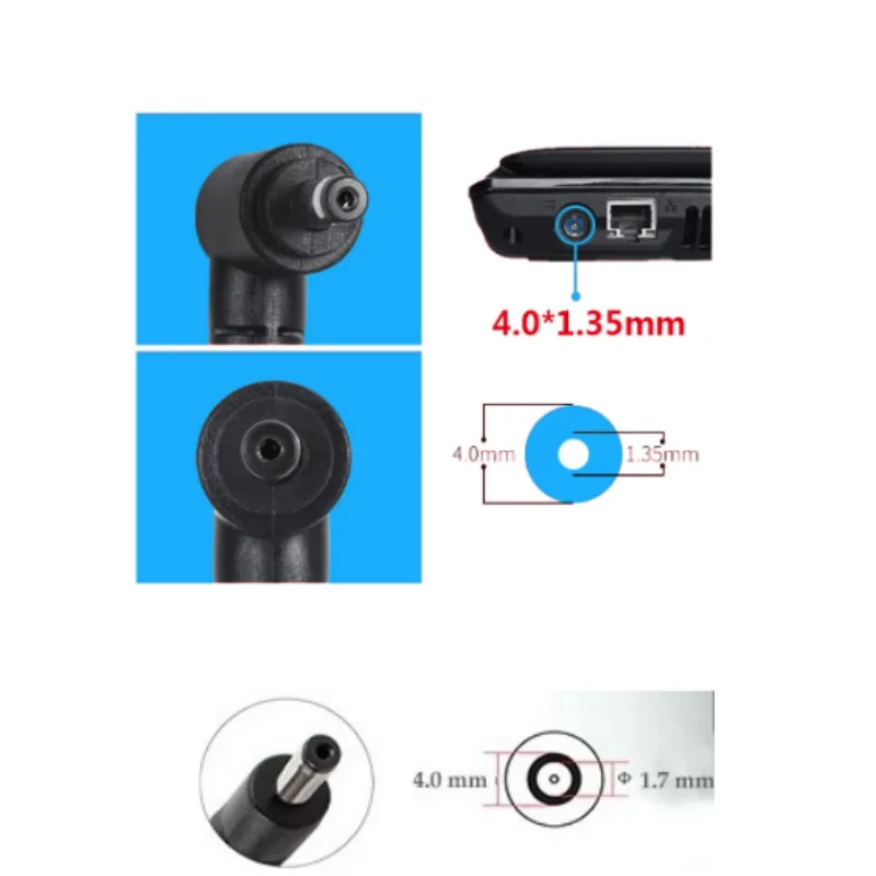 19V 2.37A 45W 4.0*1.35 مللي متر محول شاحن الكمبيوتر المحمول ADP-45BW ل Asus Zenbook UX305 UX21A UX32A X201E X202E U3000 UX52 امدادات الطاقة