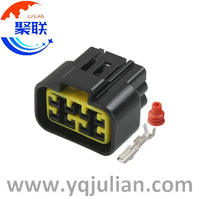 Conector impermeable de cableado tipo FW-C-8F-B FW-C-8F con enchufe automático de 8 pines 2,3 con terminales y sellos