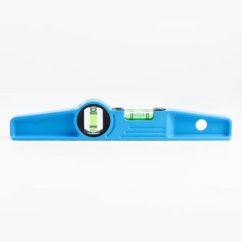 high accuracy aluminum alloy magnetic spirit level with strong magnet for woodworking