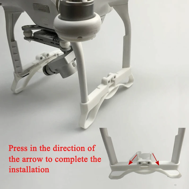 For DJI Phantom 3A/3P/3S/SE/4K Drone All Series Drone Landing Gear Gimbal Camera Lens Heighten Protective Bracket Accessories