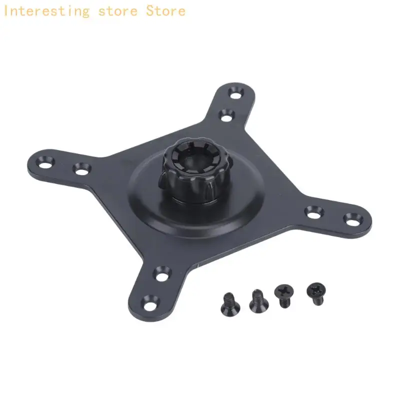 17 mm Ball Head VESA Mount Plate for Portable Monitor Viewing, 75 x 75/100 x 100 mm VESA for Desk Arm Screen Use 55KC