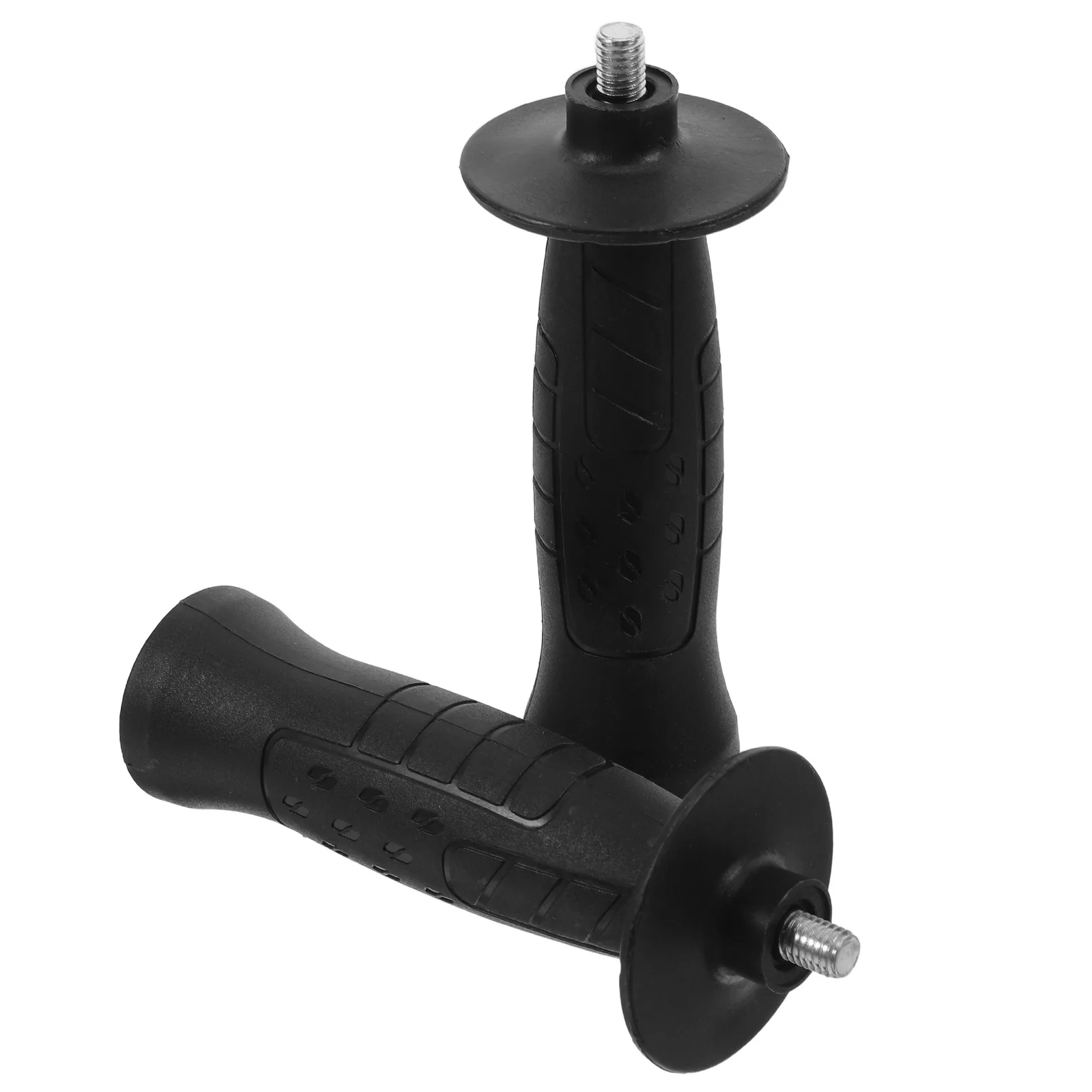 

2pcs Angle Grinder Handle Electric Side Auxiliary Replacement Parts Black M8 Thread Compatible Tools Power Durable Safety