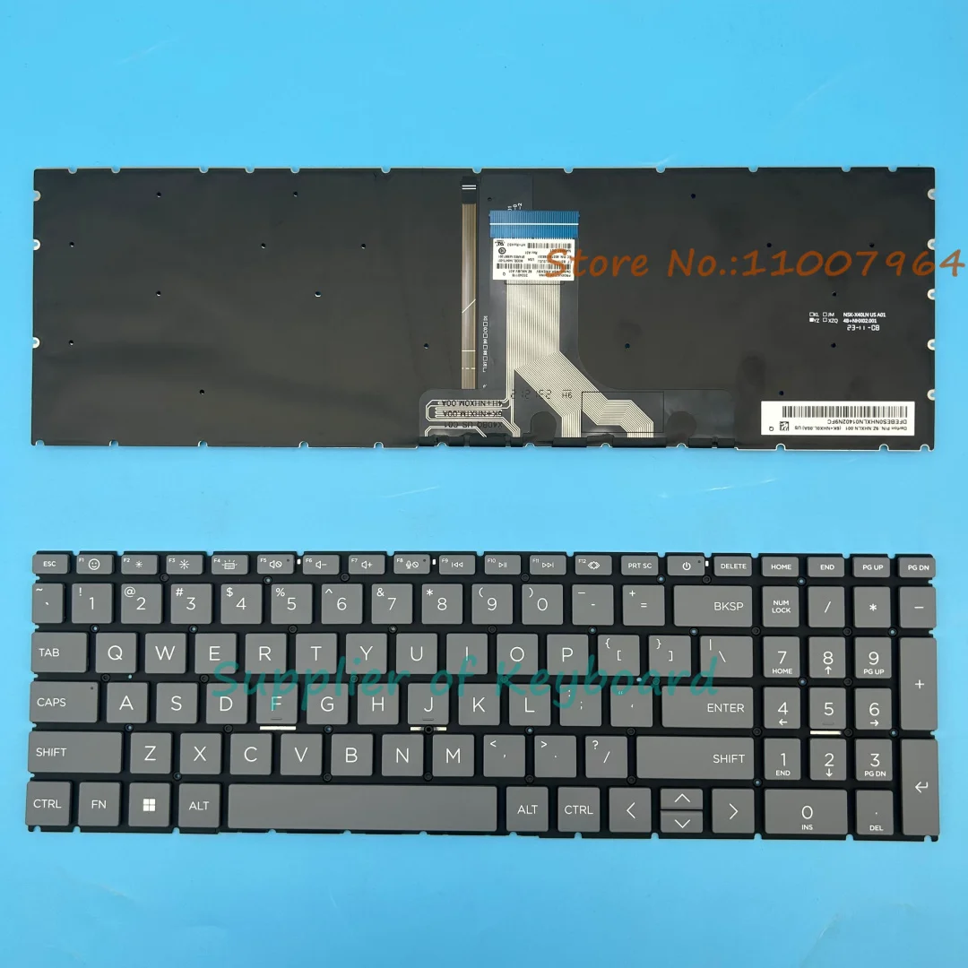 

Новая английская/российская/испанская клавиатура для HP Pavilion 15-eh 15-eh0000 15-eh1000 15z-eh000 15-eh0050wm 15-eh0085nr 15-eh0090wm