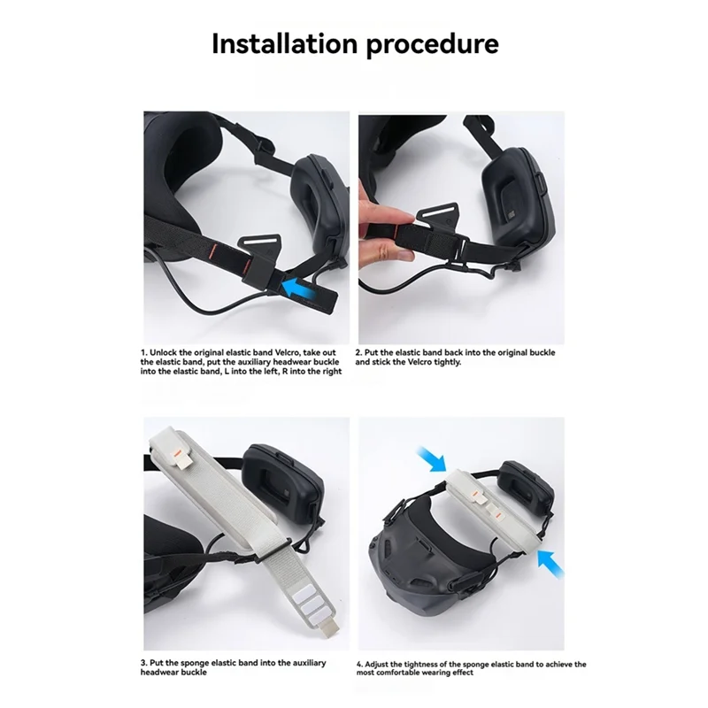 ل DJI Neo نظارات N3 مساعد عقال الوجه تفتيح العبء حزام ثابت الطائرة بدون طيار تحلق نظارات الملحقات