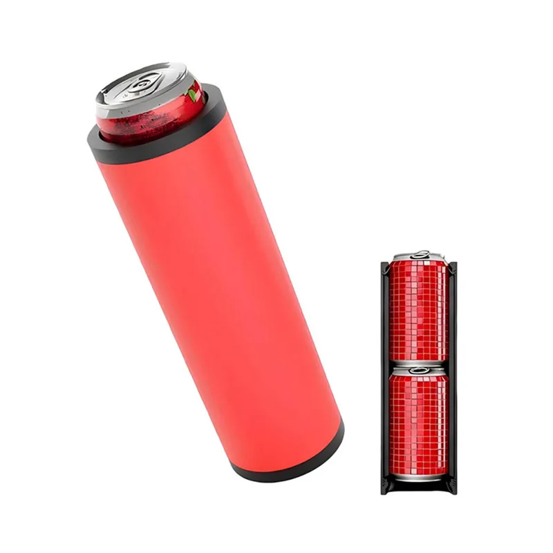 

3D Print Double Tactical Reload Can Holder 2-Can Beverage Storage Cylinder Storage Bag Accessories Cover PLA Material