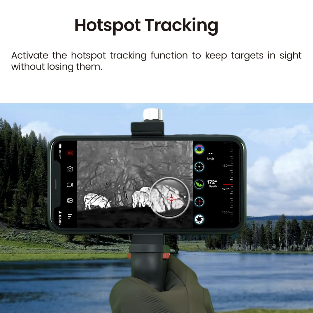 كاميرا حرارية ماستر T2PRO 256*192 للتصوير الحراري كاشف خارجي كاميرا حرارية أحادية العين تعمل بالأشعة تحت الحمراء للهاتف المحمول #2