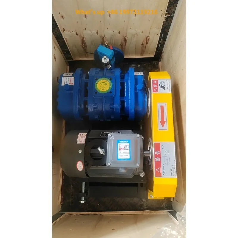 2026 Wholesale New Arrivals 3 Lobe Pneumatic Roots Blower for Sewage Treatment Electric Aquaculture with Core Engine Component