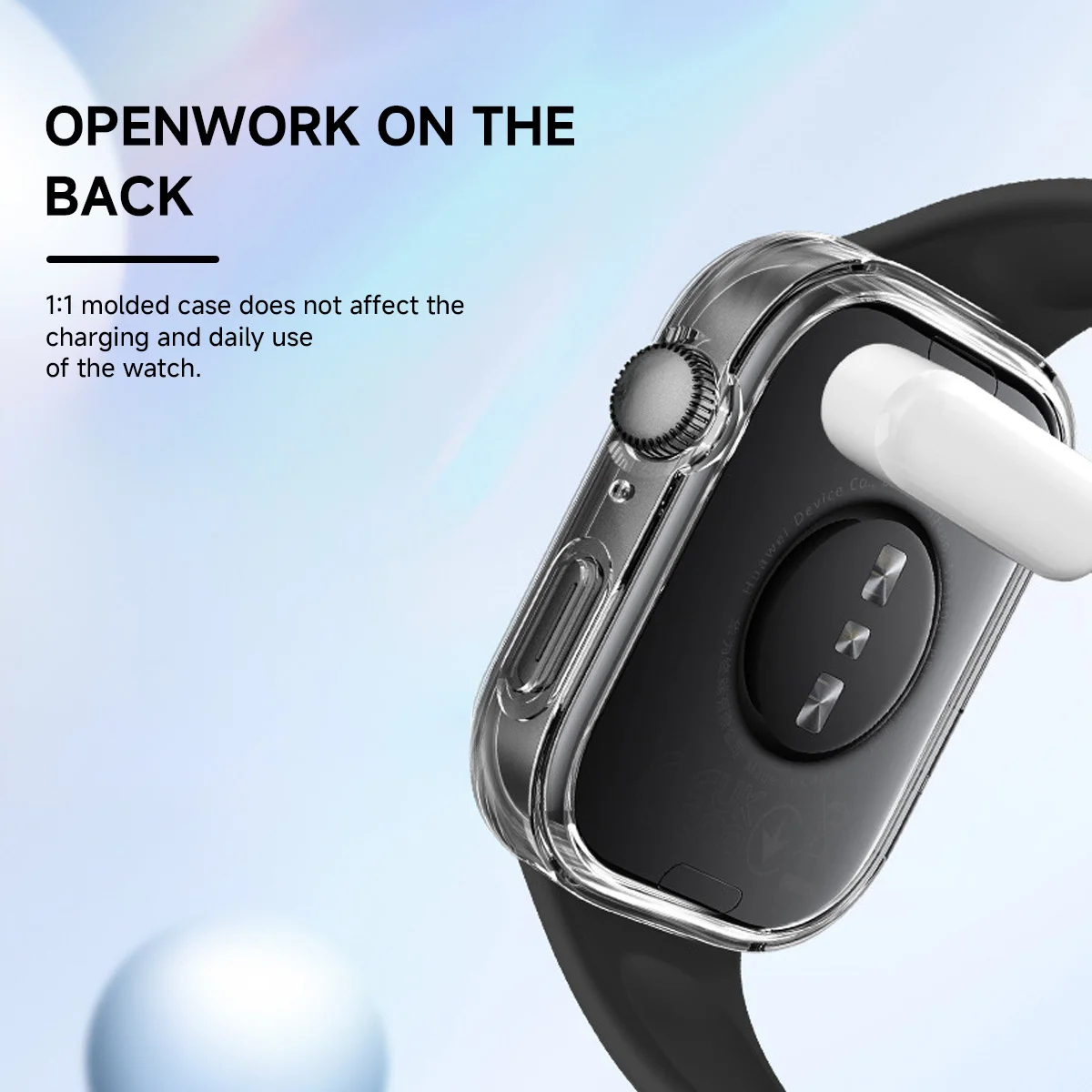 Стекло + чехол для смарт-часов Huawei Watch Fit 3, протектор экрана из твердого поликарбоната, бампер из закаленного стекла для часов Huawei Watch Fit 3, аксессуары