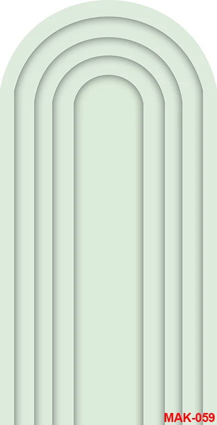 Arched Wall Brown Beige Stripe Backdrop Kids Birthday Party Colorful Decor Wedding Baby Shower Arch 2-sided Background