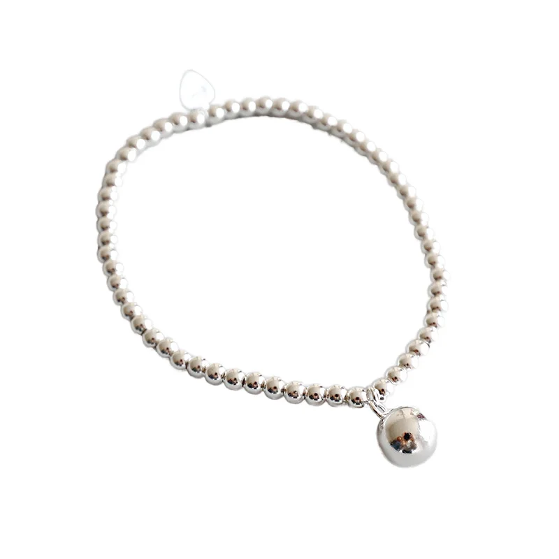 

Korean 925 Sterling Silver Bead Unique Bracelets Jewelry for Women