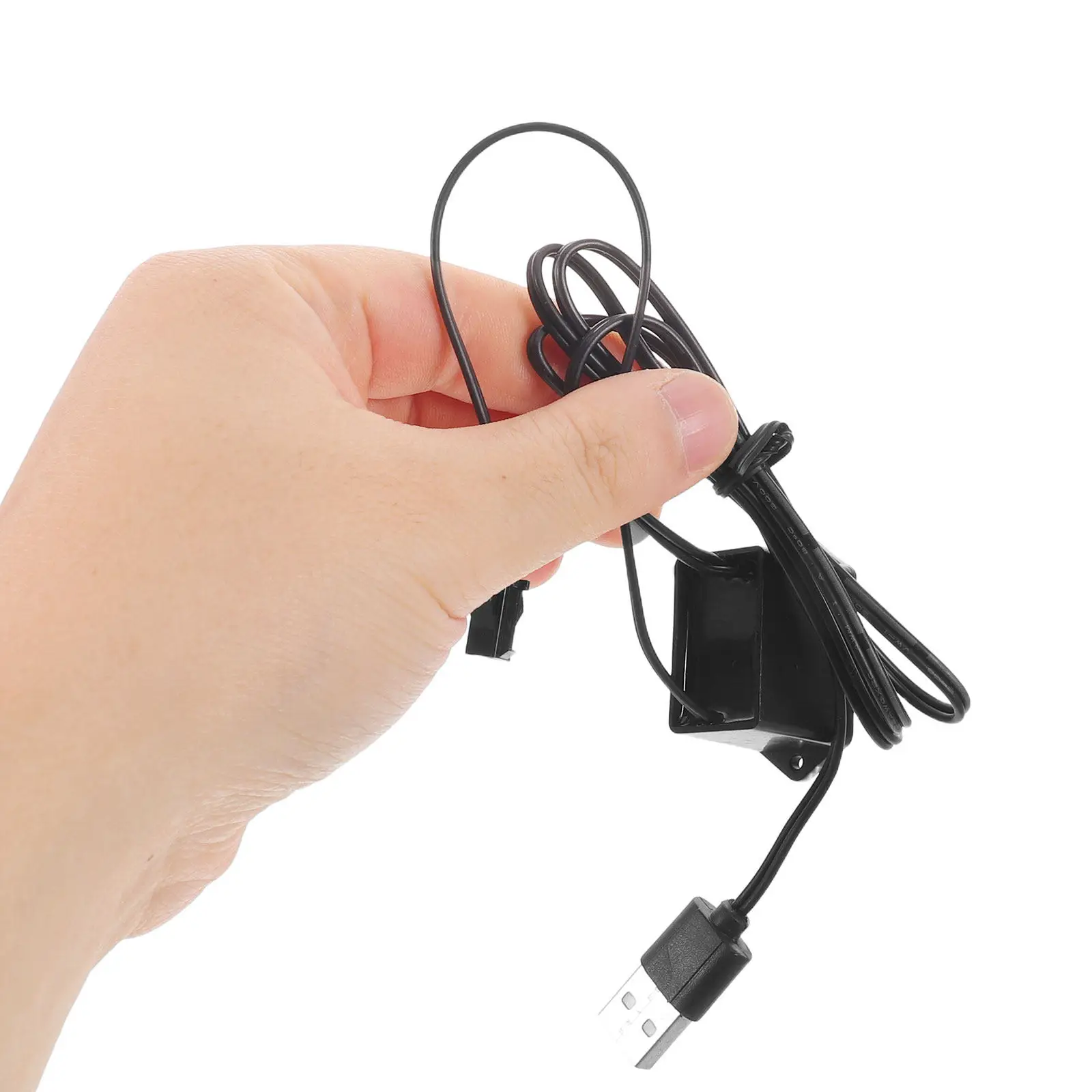 LED Ambient Light Driver Low Voltage Cold Light Inverter Adjustable Brightness for Interior Neon Rope Luminous Wire Mood