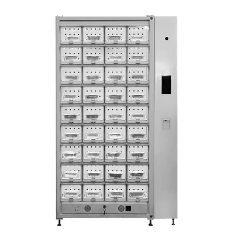 

Custom White Surface Automatic 24-hour Self-service Locker Vending Machine with Heating System