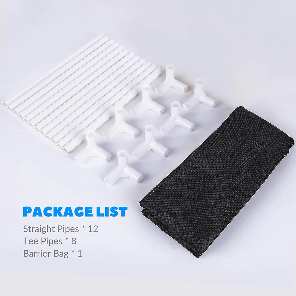 For Pond Pump Accessory Filter Box with Low-Maintenance Anti-Clogging Construction and Removable Filter Bag Bracket