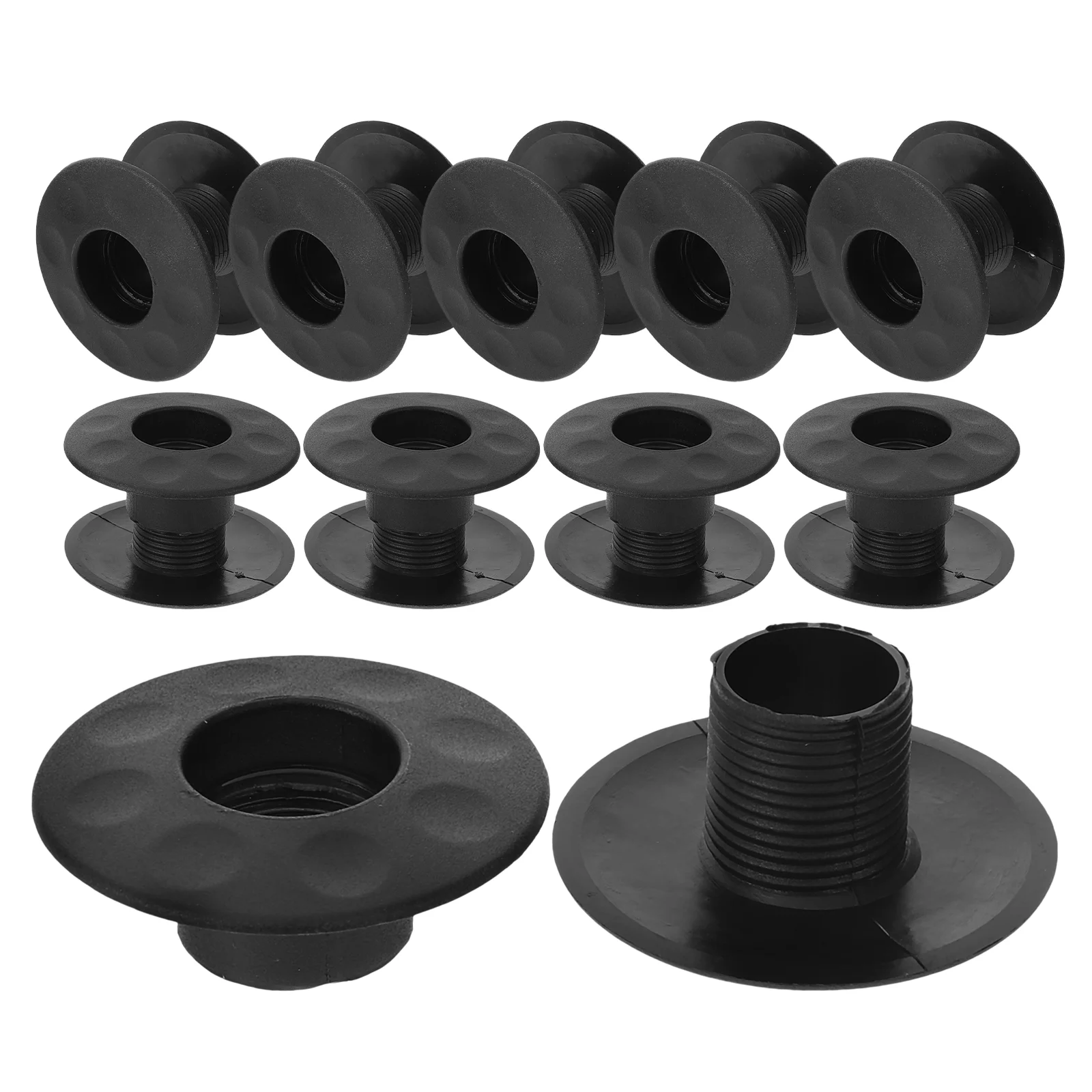 10 Pcs Foosball Machine Thickened Bushing Professional Replacement Part Component Supply Plastic Bearing