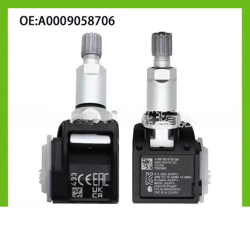 

A0009058706 1/4pcs TPMS Tire Pressure Monitor Sensor For Mercedes-Benz GLA GLB GLE B E-Class Sprinter W206 C236 EQE V295 X294