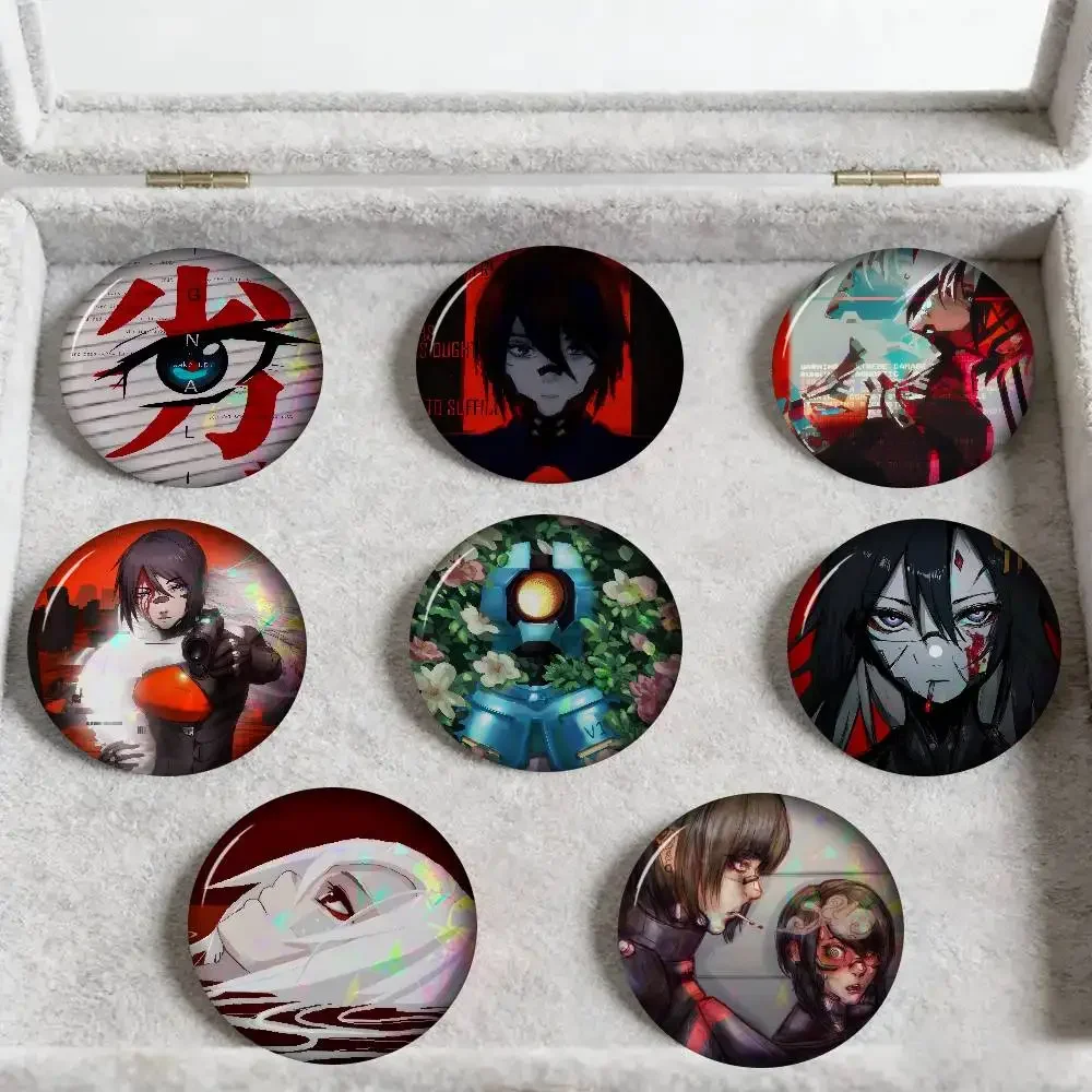 Popular S-Signalis Horror Game  Anime Button Pin Handmade Brooch Clothes Cartoon Badge Backpack Decoration Jewelry Accessories