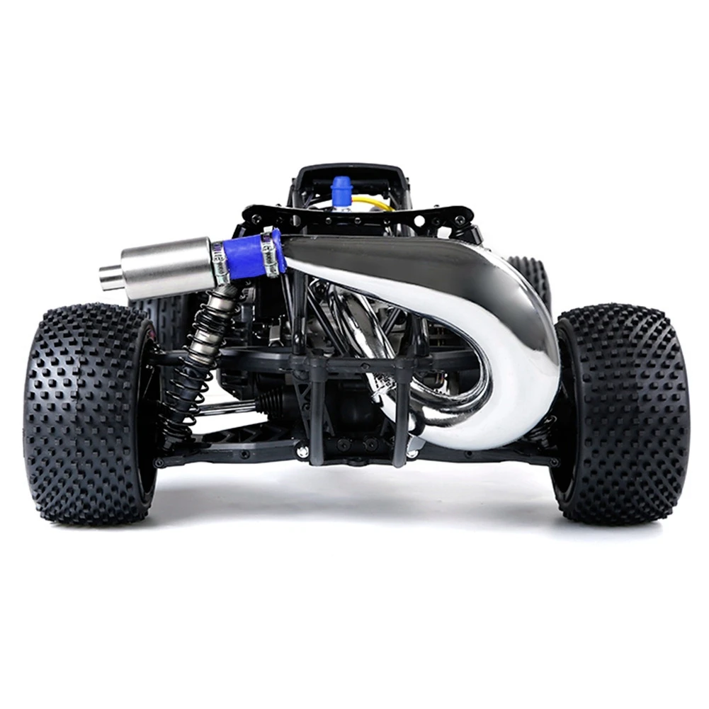 AS96-New Exhaust Tuned Pipe Muffler For 1/5 HPI KM Rovan Baja 5B 5T 5SC 5SS Rc Boat Parts Rc Boat Muffler