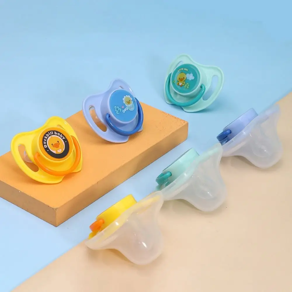 

Dog Molar Toy Cartoon Pet Silicone Pacifier Soft with Cover Dog Sleeping Pacifier Bite Resistant Puppy Chewing Toy for Dogs Cats