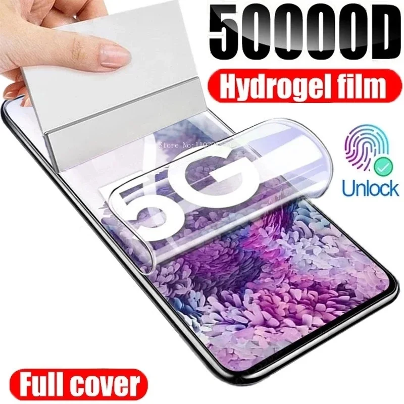 Folia hydrożelowa do Samsung Galaxy A52s 5G Screen Protector A54 A14 A13 A52 A53 A73 A23 A32 A33 4G Folia ochronna nie szkło